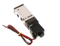 válvula solenoide 5/2 G1/8'' 24V DC 1.5-10bar/21.0-140psi Enchufe de 2 pines YPC