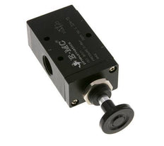 3/2 G1/2'' Válvula de palanca manual Axial Detent 0-8bar/0-112psi E.MC