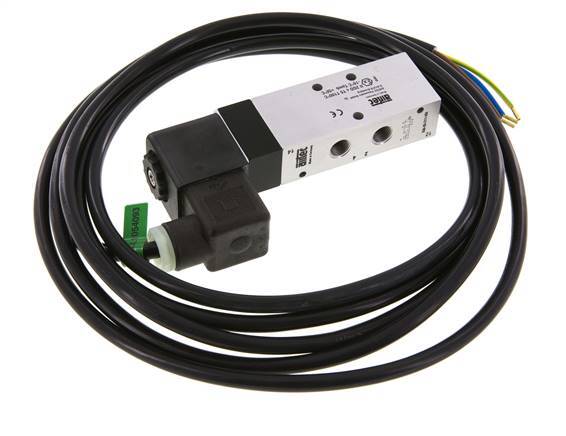 Electroválvula 5/2 G1/8'' 24V DC ATEX 3-10bar/42-140psi Airtec