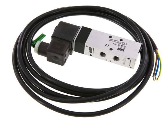 Electroválvula 5/2 G1/8'' 24V DC ATEX 3-10bar/42-140psi Airtec