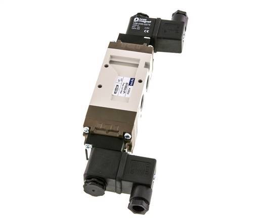 válvula solenoide de centro de presión 5/3 G3/8'' 230V AC 2-10bar/28-140psi YPC