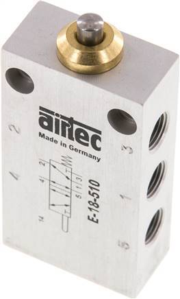 válvula de vástago 5/2 G1/8'' 0-12bar/0-168psi Airtec