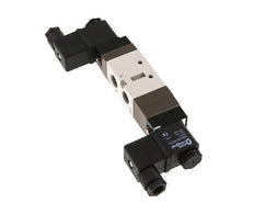 5/3 G1/4'' (G1/8'') Válvula solenoide de centro de presión 230V AC 2-10bar/28-140psi YPC