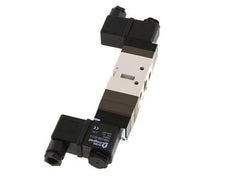 5/3 G1/4'' (G1/8'') Válvula solenoide de centro de presión 230V AC 2-10bar/28-140psi YPC
