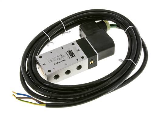 electroválvula 5/2 G1/8'' 24V DC ATEX 2-10bar/28-140psi Airtec