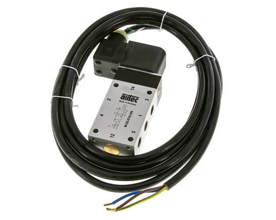 electroválvula 5/2 G1/8'' 24V DC ATEX 2-10bar/28-140psi Airtec