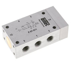 válvula piloto de aire 5/2 G1/4'' 0-10bar/0-140psi Airtec