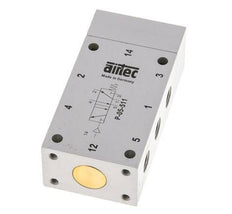 5/2 G1/8'' Válvula piloto de aire ATEX 0-10bar/0-140psi Airtec
