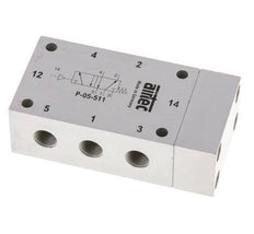 5/2 G1/8'' Válvula piloto de aire ATEX 0-10bar/0-140psi Airtec