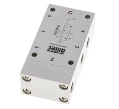 5/2 G1/8'' Válvula piloto de aire ATEX 0-10bar/0-140psi Airtec