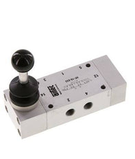 válvula de palanca manual de escape central 5/3 G1/8'' 0-10bar/0-140psi Airtec
