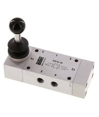 válvula de palanca manual de escape central 5/3 G1/8'' 0-10bar/0-140psi Airtec