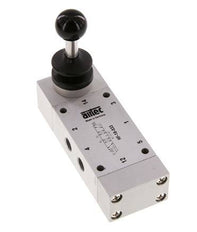 válvula de palanca manual de escape central 5/3 G1/8'' 0-10bar/0-140psi Airtec