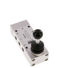 válvula de palanca manual de escape central 5/3 G1/8'' 0-10bar/0-140psi Airtec