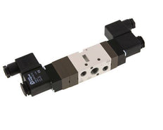 5/3 G1/4'' (G1/8'') Válvula solenoide de centro de presión 24V AC 2-10bar/28-140psi YPC