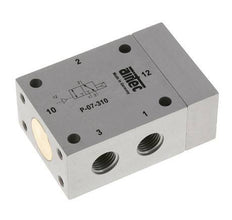 válvula piloto de aire 3/2 G1/4'' (G1/8'') 1,5-10bar/21,0-140psi Airtec
