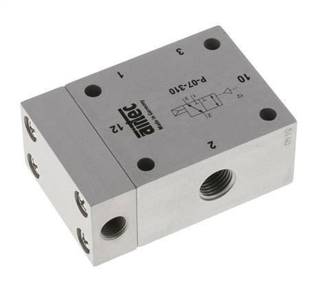 válvula piloto de aire 3/2 G1/4'' (G1/8'') 1,5-10bar/21,0-140psi Airtec