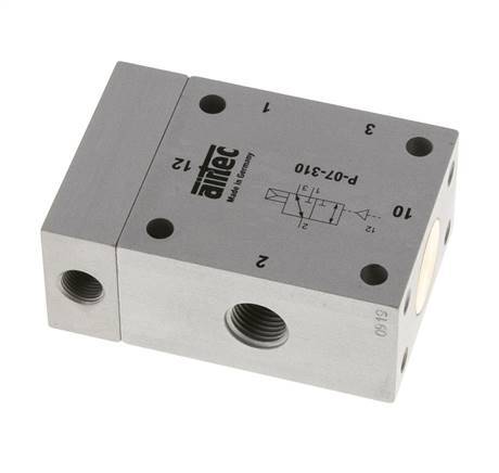 válvula piloto de aire 3/2 G1/4'' (G1/8'') 1,5-10bar/21,0-140psi Airtec