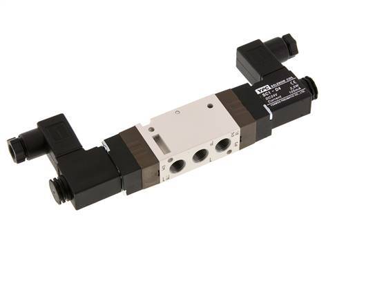 5/2 G1/8'' Electroválvula biestable 24V AC 1.5-10bar/21.0-140psi YPC