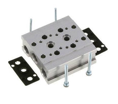 Colector de 2 estaciones YPC SF1000 5/2 5/3 vías