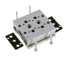 Colector de 2 estaciones YPC SF1000 5/2 5/3 vías