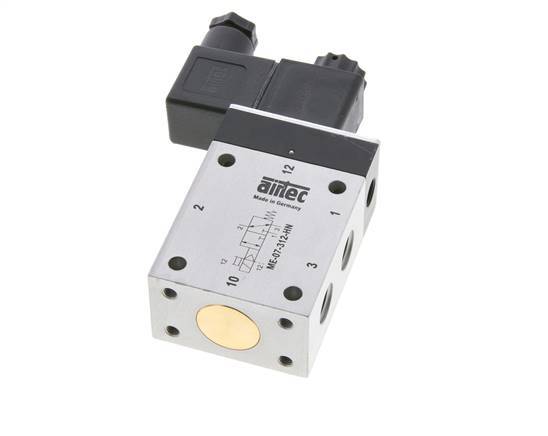 3/2 G1/4'' (G1/8'') Válvula Solenoide Piloto Externo 24V AC -0.95-10bar/-13.2-140psi Airtec