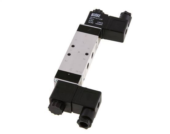 válvula solenoide central de escape 5/3 G1/8'' 230V AC 3-10bar/42-140psi Airtec