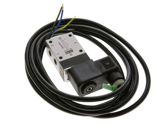 3/2 G1/8'' NC Electroválvula 230V AC ATEX 2-10bar/28-140psi Airtec