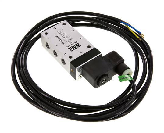 electroválvula 5/2 G1/4'' 230V AC ATEX 1.5-10bar/21.0-140psi Airtec