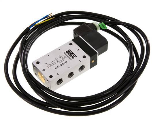 electroválvula 5/2 G1/4'' 230V AC ATEX 1.5-10bar/21.0-140psi Airtec