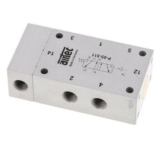 5/2 G1/8'' Válvula piloto de aire 0-10bar/0-140psi Airtec