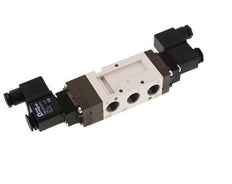 5/3 G3/8'' Válvula solenoide de centro cerrado 115V AC 2-10bar/28-140psi YPC