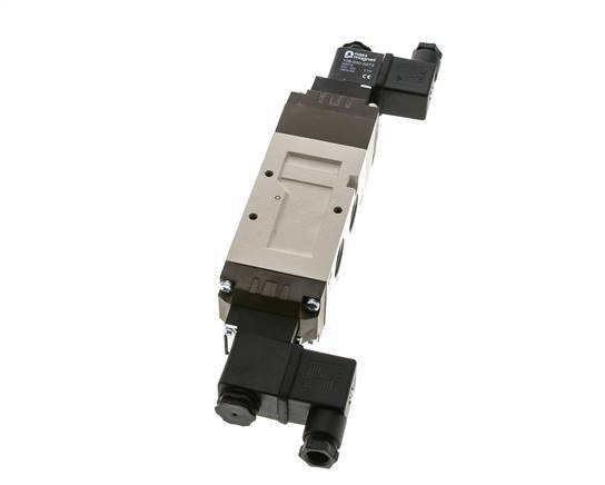 válvula solenoide central de escape 5/3 G1/2'' 24V DC 2-10bar/28-140psi YPC