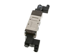 válvula solenoide central de escape 5/3 G1/2'' 24V DC 2-10bar/28-140psi YPC