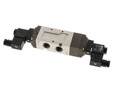 válvula solenoide central de escape 5/3 G1/2'' 24V DC 2-10bar/28-140psi YPC