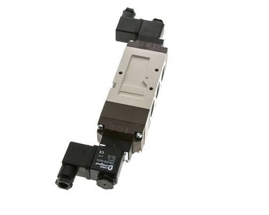 válvula solenoide central de escape 5/3 G1/2'' 24V DC 2-10bar/28-140psi YPC