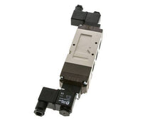 válvula solenoide central de escape 5/3 G1/2'' 24V DC 2-10bar/28-140psi YPC