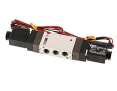 5/2 G1/8'' Electroválvula biestable 24V DC 1.5-10bar/21.0-140psi Conector de 2 pines YPC