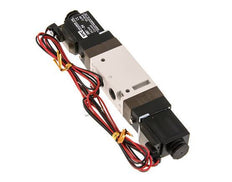 5/2 G1/8'' Electroválvula biestable 24V DC 1.5-10bar/21.0-140psi Conector de 2 pines YPC