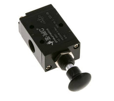 3/2 G1/4'' Válvula de palanca manual Axial Detent 0-8bar/0-112psi E.MC