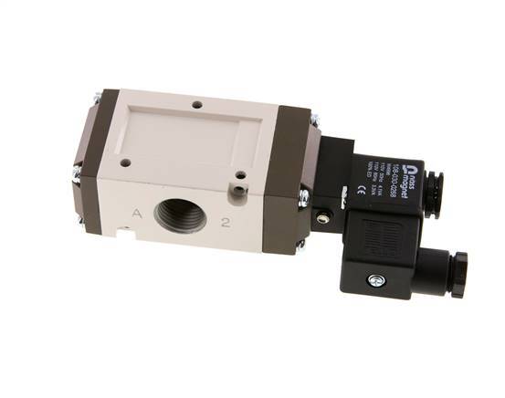 válvula solenoide 3/2 G1/2'' NC 24V DC 1.5-10bar/21.0-140psi YPC