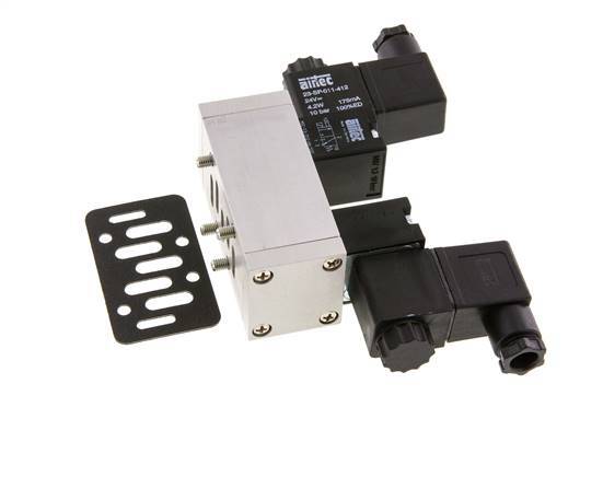 5/2 ISO 5599-1 Electroválvula biestable 24V DC 2-10bar/28-140psi Airtec