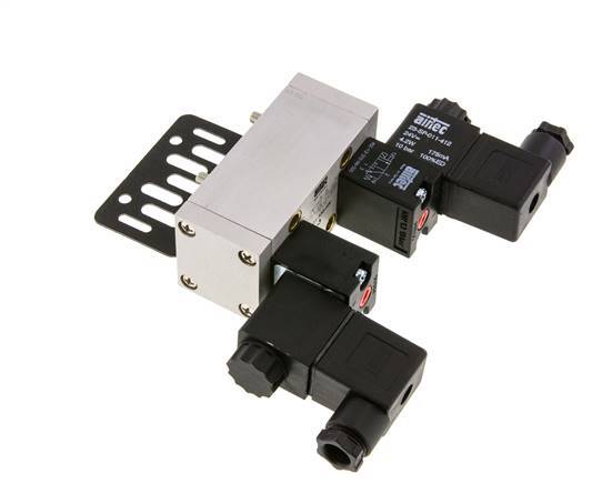 5/2 ISO 5599-1 Electroválvula biestable 24V DC 2-10bar/28-140psi Airtec