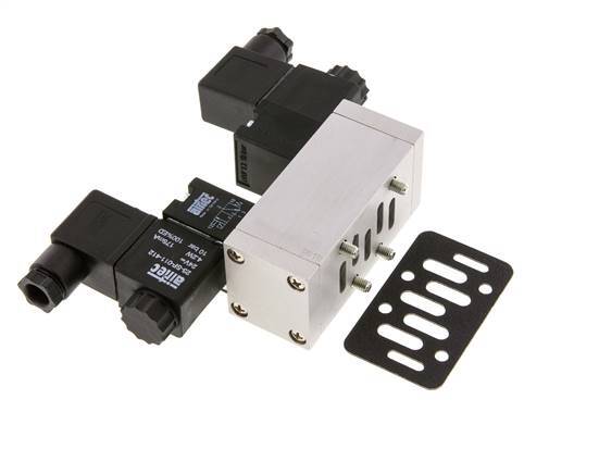 5/2 ISO 5599-1 Electroválvula biestable 24V DC 2-10bar/28-140psi Airtec