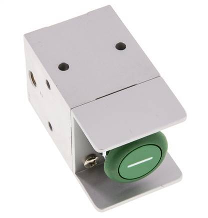 válvula de botón de seguridad 3/2 G1/8'' NC 3-10bar/42-140psi Airtec