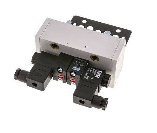 5/2 ISO 5599-3 Electroválvula biestable 24V AC 2-10bar/28-140psi Airtec