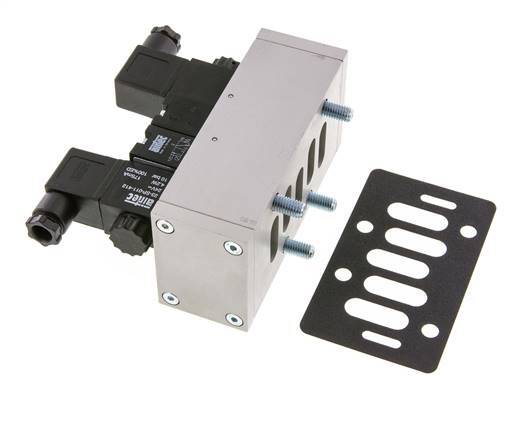 5/2 ISO 5599-3 Electroválvula biestable 24V AC 2-10bar/28-140psi Airtec