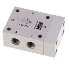 válvula piloto de aire 3/2 G1/4'' (G1/8'') 1-10bar/14-140psi Airtec