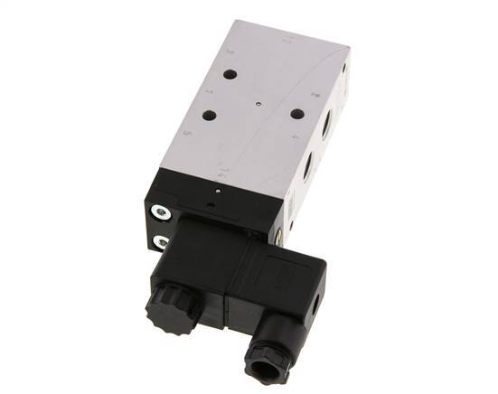 válvula solenoide 5/2 G1/4'' 24V DC 2.5-10bar/35.0-140psi Airtec