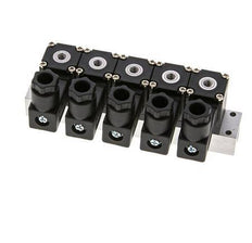 5x3/2 M5 NC Electroválvula 24V DC -0.95-8bar/-13.2-112psi Airtec